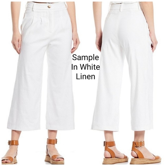 high-waisted cropped bubblegum pink pants (2) - Picture 9 of 11